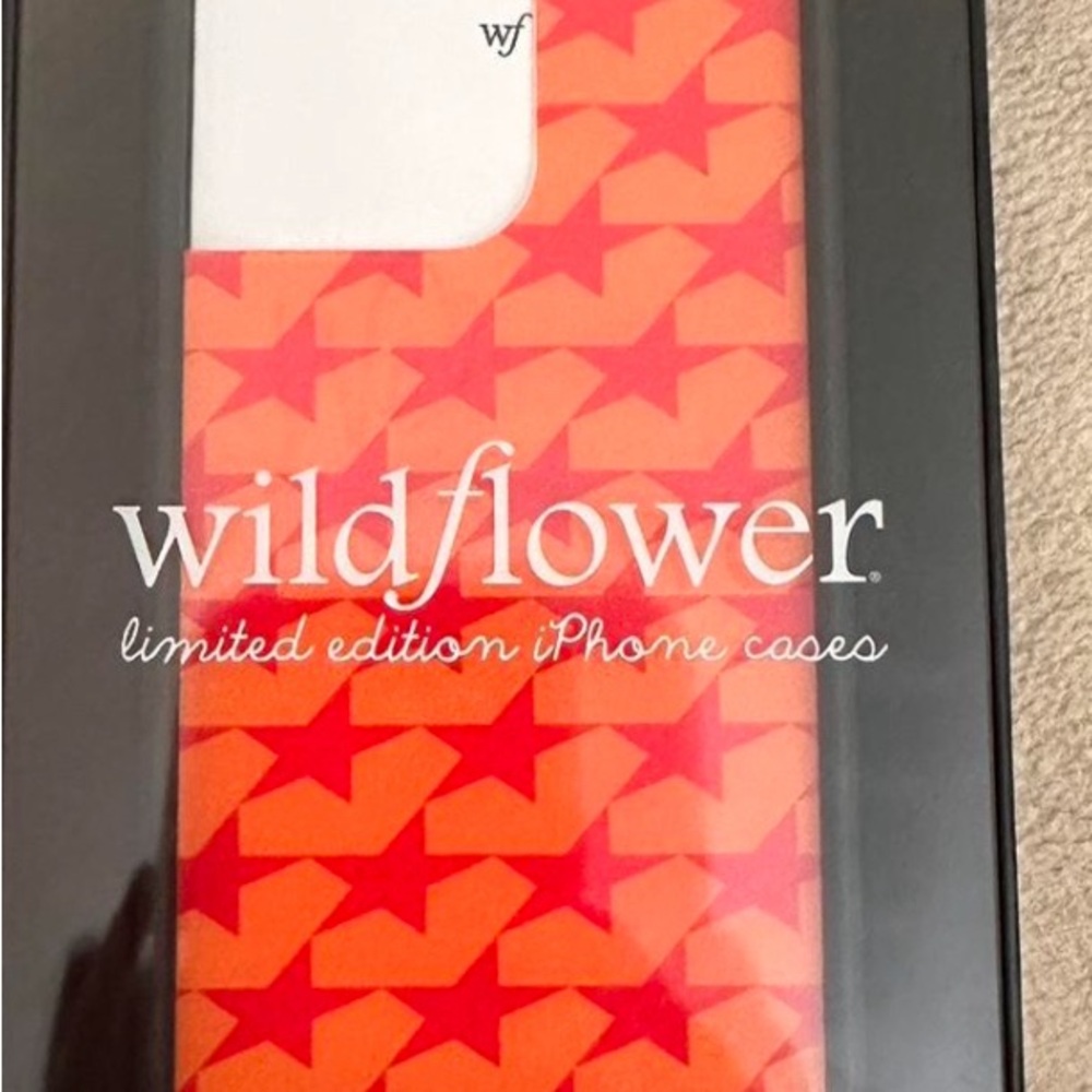 Wildflower iPhone Case - Black and White